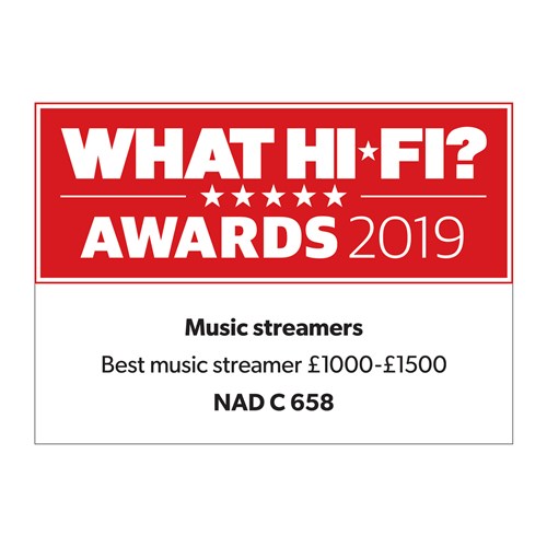What HiFi_ Award_MusicStreamers_NAD C 658